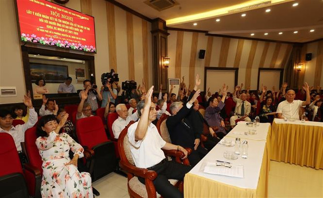 Tổng Bí thư, Chủ tịch nước được cử tri nơi cư trú tín nhiệm cao ảnh 1