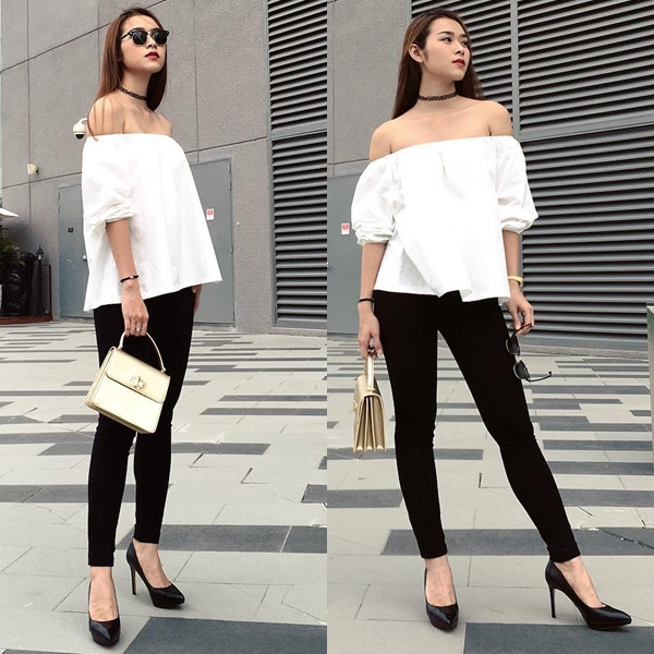 Gam màu tối được các mỹ nhân Việt chưng diện trong tuần qua ảnh 8