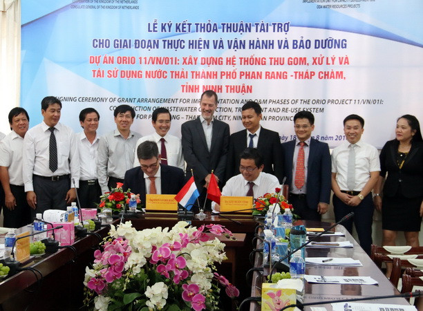 Hà Lan hỗ trợ Ninh Thuận xây hệ thống xử lý, tái sử dụng nước thải ảnh 1