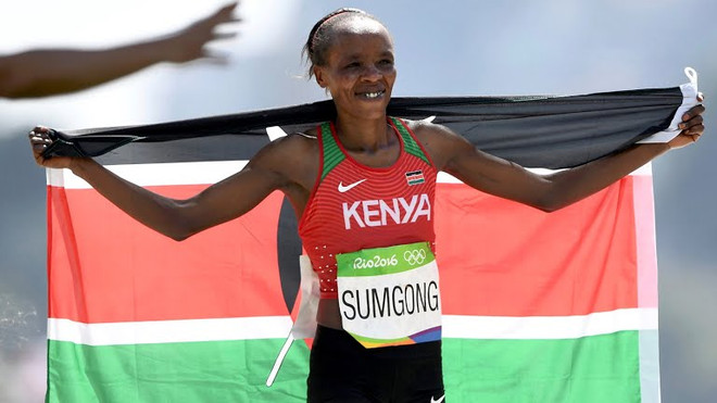 Kenya lần đầu có huy chương vàng chạy marathon nữ tại Olympic ảnh 1