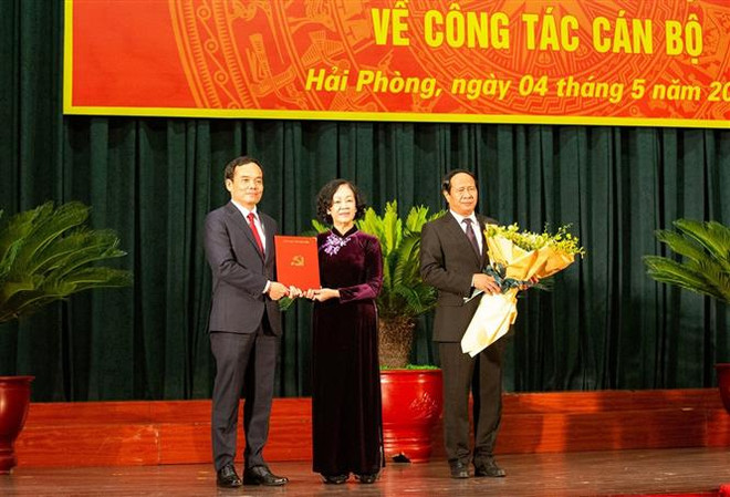 Ông Trần Lưu Quang làm Bí thư Thành ủy Hải Phòng nhiệm kỳ 2020-2025 ảnh 2