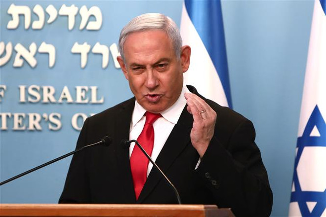 Thủ tướng Israel Benjamin Netanyahu. (Nguồn: AFP/TTXVN) Israel tin tưởng ông Trump cho phép sáp nhập Bờ Tây trong 2 tháng tới ảnh 1