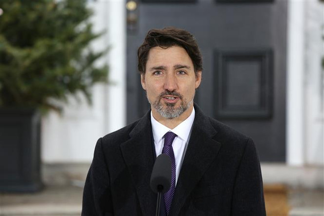 Thủ tướng Canada Justin Trudeau. (Nguồn: AFP/TTXVN) Canada thảo luận phương án từng bước mở cửa trở lại hoạt động kinh tế ảnh 1
