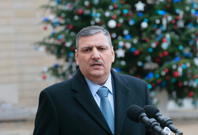 Phái đoàn phe đối đối lập Syria tới Geneva tham gia cuộc hòa đàm ảnh 1