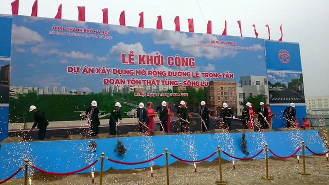 Hà Nội đầu tư gần 225 tỷ đồng mở rộng đường Lê Trọng Tấn ảnh 1