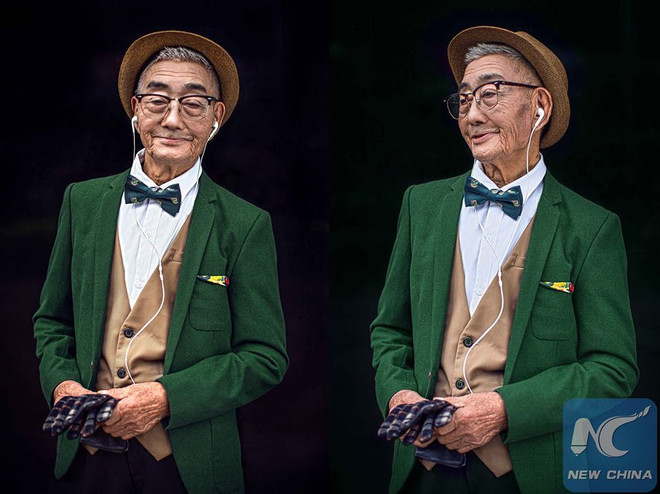 Phát sốt với lão nông biến thành "ông nội đẹp trai nhất Trung Quốc" ảnh 1