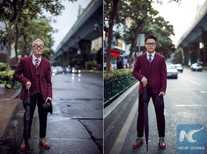 Phát sốt với lão nông biến thành "ông nội đẹp trai nhất Trung Quốc" ảnh 7