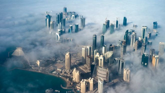 Căng thẳng ngoại giao tại vùng Vịnh bùng phát từ ngày 5/6. (Nguồn: EPA) Qatar phản đối bản yêu sách 13 điểm của các nước Arab ảnh 1