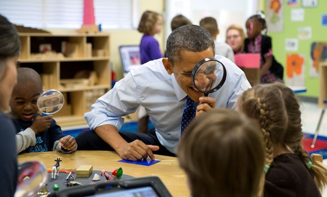 30 khoảnh khắc đặc biệt trong gần 2 triệu bức ảnh của ông Barack Obama ảnh 26