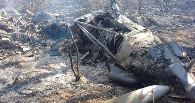 Rơi máy bay quân sự tại Mexico, 2 phi công thiệt mạng ảnh 1