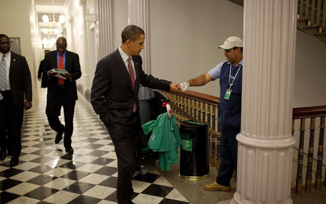 30 khoảnh khắc đặc biệt trong gần 2 triệu bức ảnh của ông Barack Obama ảnh 4