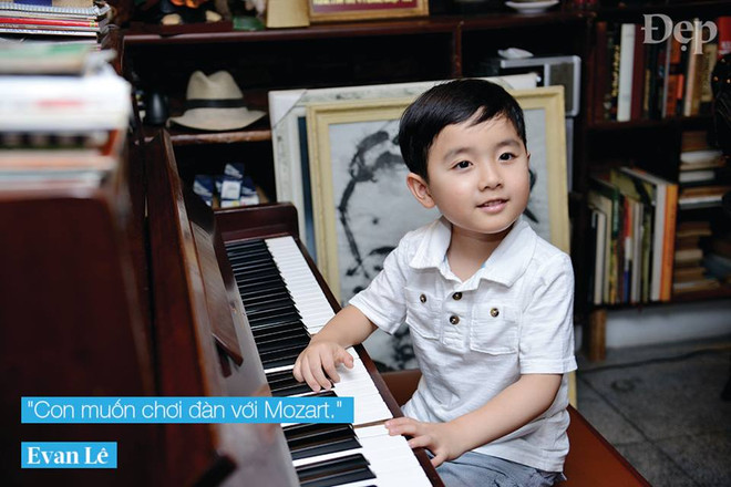 Thần đồng piano gốc Việt Evan Le: "Con muốn chơi đàn với Mozart" ảnh 2