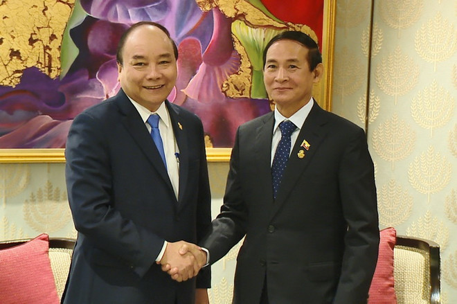 Thủ tướng tiếp xúc song phương bên lề hội nghị ACMECS 8 và CLMV 9 ảnh 2