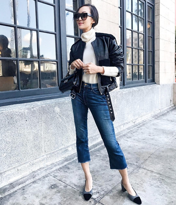 Áo cổ lọ "thống trị" phố Đông, chinh phục tín đồ thời trang thế giới ảnh 11