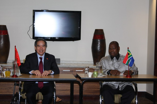 Đoàn đại biểu Đảng Cộng sản Việt Nam thăm và làm việc tại Nam Phi ảnh 1