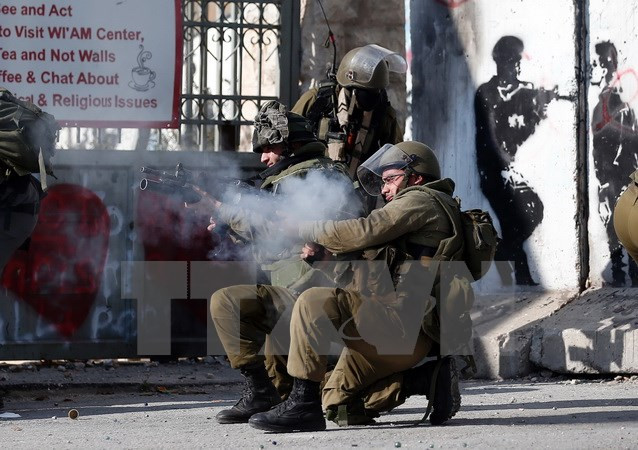 Binh sỹ Israel. (Nguồn: AFP/TTXVN) Hamas cáo buộc Israel sát hại chuyên gia máy bay không người lái ảnh 1
