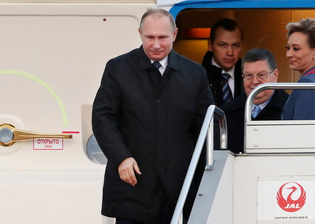 Tổng thống Nga Vladimir Putin. (Nguồn: EPA/TTXVN) Ông Putin phản hồi ông Obama về cáo buộc can thiệp bầu cử Mỹ ảnh 1