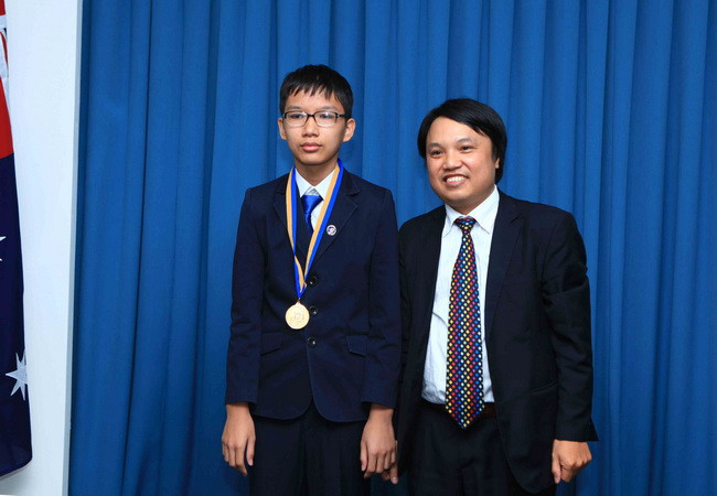 Thí sinh Việt Nam đoạt giải cao trong Cuộc thi Toán học Australia ảnh 2