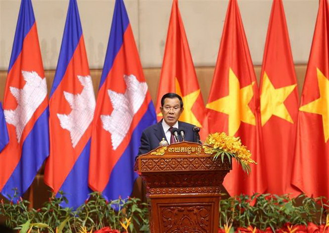 Cộng đồng và doanh nghiệp Việt Nam tại Campuchia vui đón Tết cổ truyền ảnh 1