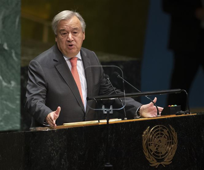 Tổng Thư ký Antonio Guterres kêu gọi tuân thủ Hiến chương LHQ ảnh 1
