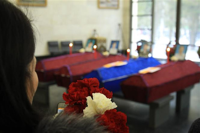 Lễ truy điệu các nạn nhân thiệt mạng trong vụ cháy nhà kính ở Nga ảnh 1