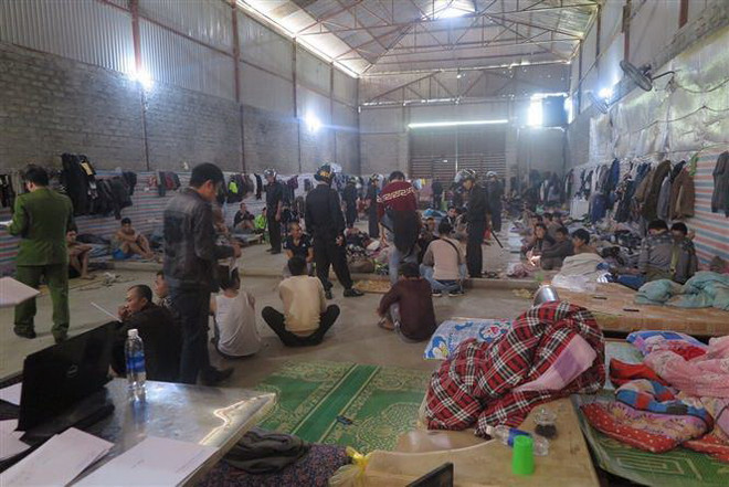 Khởi tố 10 đối tượng trong băng nhóm lộng hành đường biên giới Lào Cai ảnh 1