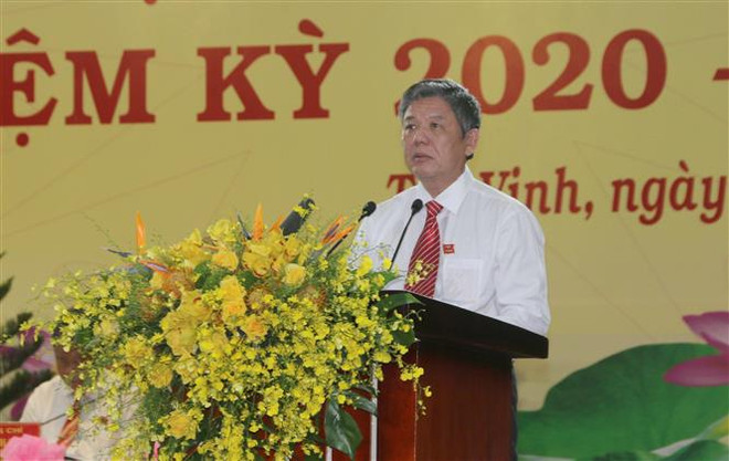 Ông Ngô Chí Cường được bầu giữ chức Bí thư Tỉnh ủy Trà Vinh ảnh 1