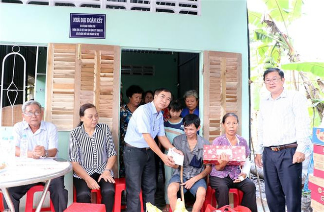 TTXVN chung tay hỗ trợ nạn nhân chất độc da cam tại Sóc Trăng ảnh 2