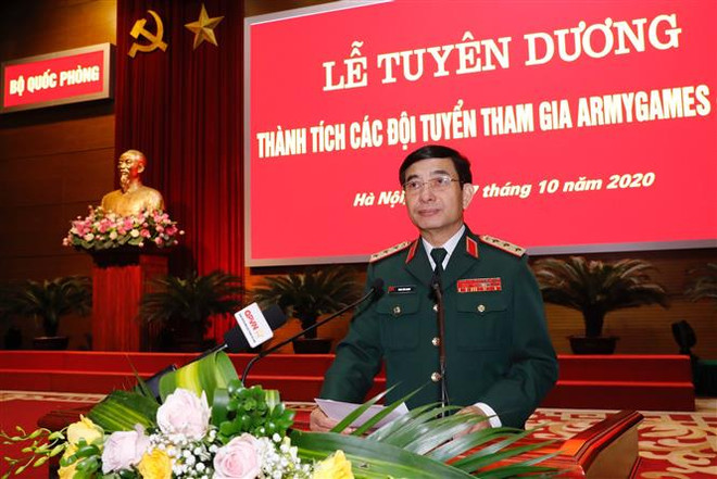 Tuyên dương thành tích các đội tuyển tham gia Army Games 2020 ảnh 1