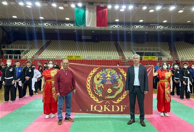 Tự hào phát triển võ thuật cổ truyền Việt Nam tại Italy ảnh 1
