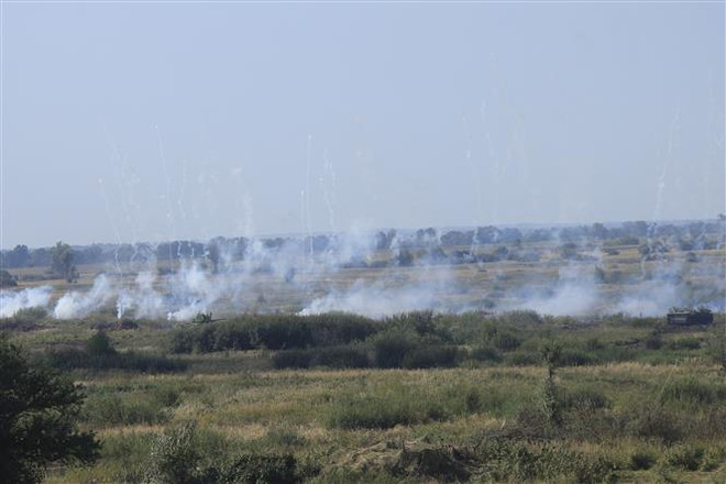 Nga tiến hành tập trận ở khu vực nằm giữa Ba Lan và Litva ảnh 1