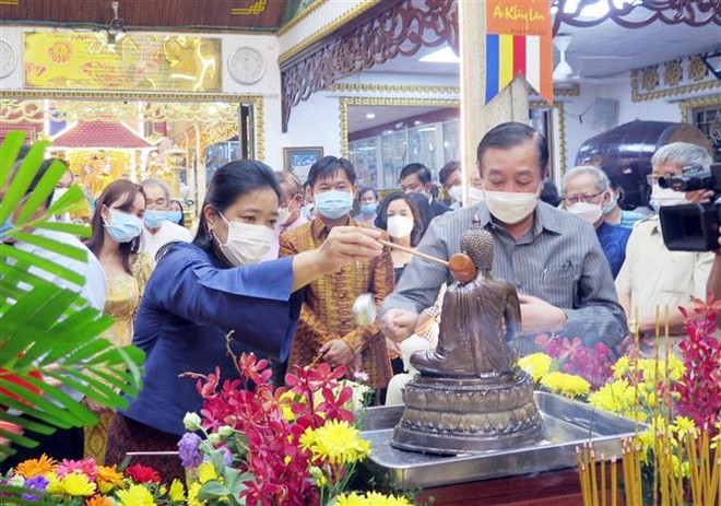 Lễ hội Tết cổ truyền Lào, Thái Lan, Campuchia, Myanmar tại TP.HCM ảnh 1