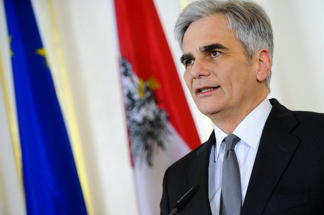 Thủ tướng Áo Werner Faymann chính thức tuyên bố từ chức ảnh 1