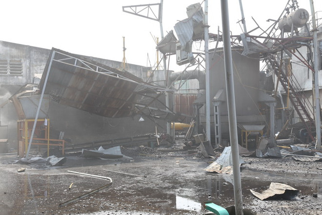 Nguyên nhân vụ nổ làm rung chuyển khu phố ở Bình Dương ảnh 1