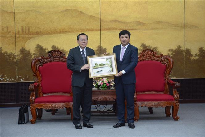 Thành phố Đà Nẵng và tỉnh Salavane của Lào đẩy mạnh hợp tác ảnh 1