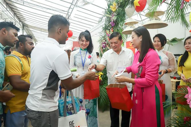 Dấu ấn Việt Nam trong Ngày Quốc tế Người di cư tại Singapore ảnh 1