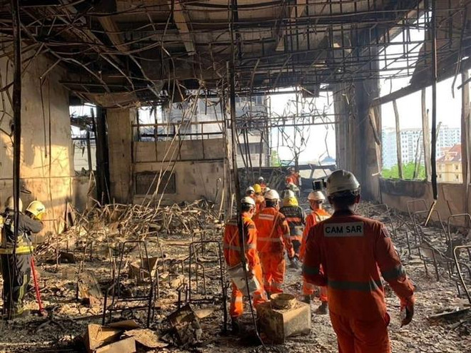 Cháy sòng bài tại Campuchia: Ghi nhận 83 trường hợp thương vong ảnh 1