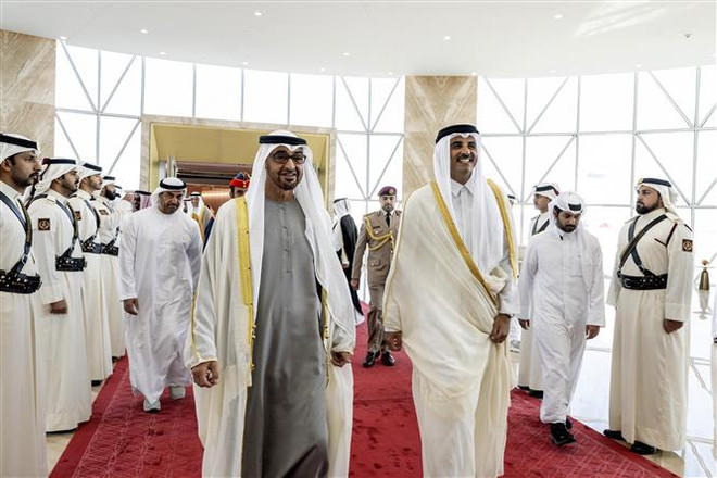 Tổng thống UAE thăm Qatar lần đầu kể từ khi bình thường hóa quan hệ ảnh 1