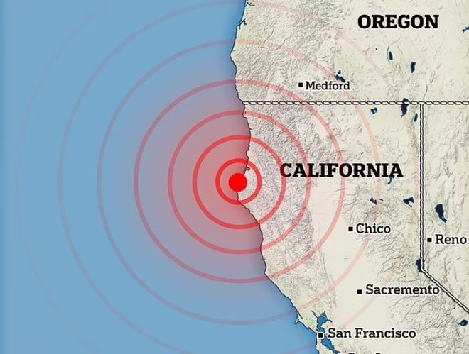 Mỹ: Động đất làm rung chuyển khu vực phía Bắc bang California ảnh 1