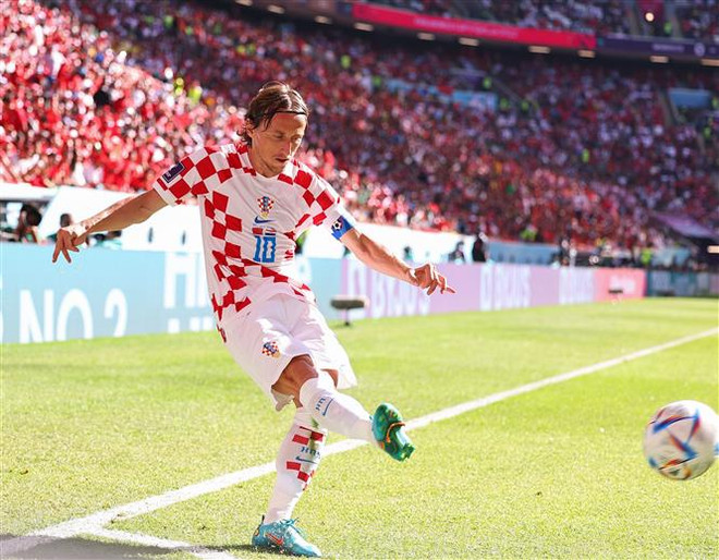Luka Modric. (Ảnh: THX/TTXVN) Luka Modric: Croatia sẽ làm tất cả để giành chiến thắng ảnh 1