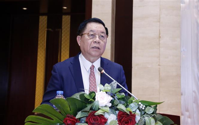 Hội thảo lý luận giữa Đảng Cộng sản Việt Nam và Đảng NDCM Lào ảnh 1