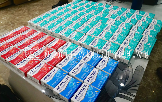 Thái Nguyên: Phát hiện nhiều thuốc trị COVID-19 không rõ nguồn gốc ảnh 1