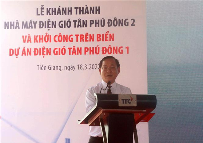 Tiền Giang đưa vào sử dụng Nhà máy Điện gió Tân Phú Đông 2 ảnh 2