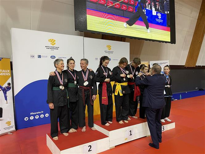 Hơn 250 võ sinh tham dự Giải Vô địch Võ Việt Nam toàn Pháp ảnh 2