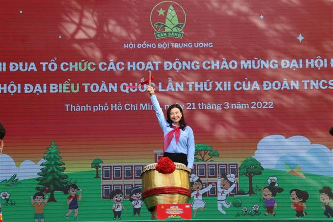 TP Hồ Chí Minh: Ngày hội 'Thiếu nhi vui khỏe-Tiến bước lên Đoàn' ảnh 1