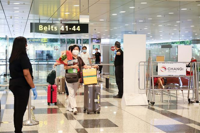 Hành khách phấn khởi với chuyến bay bình thường mới Việt Nam-Singapore ảnh 2