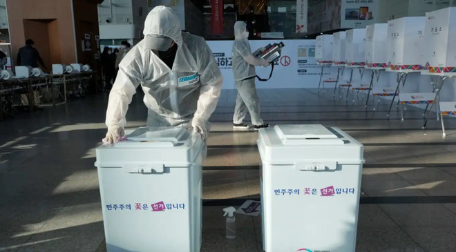 Bầu cử tổng thống Hàn Quốc: Tỷ lệ cử tri bỏ phiếu sớm cao kỷ lục ảnh 1