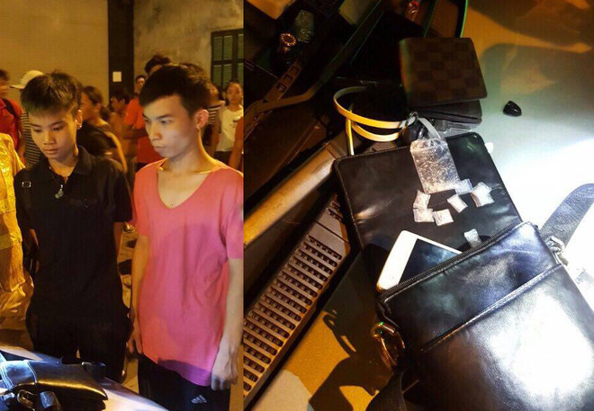 Mang 16 gói ma túy đá, cặp đôi "vô tư" đứng hóng chuyện cảnh sát 141 ảnh 1