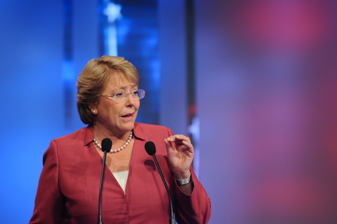  Tổng thống Chile Bachelet đề nghị tất cả các bộ trưởng từ chức ảnh 1
