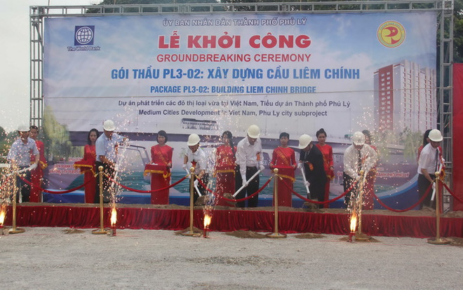 Hà Nam đầu tư hơn 300 tỷ đồng khởi công xây cầu Liêm Chính ảnh 1